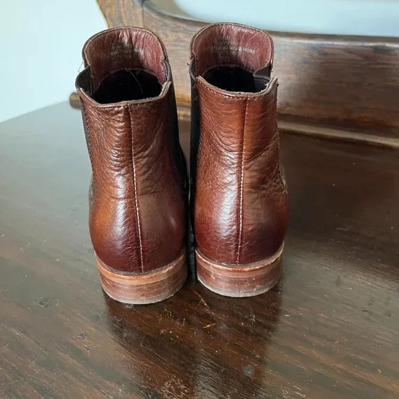 Last Chance! Isola Mora Whiskey Canneto Brown Boots with Original Box - Size 6 - Picture 6 of 10